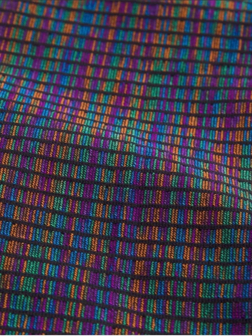 Lululemon Ebb to Street Racerback Multicolour Crop Tank Top-Rainbow  #A10